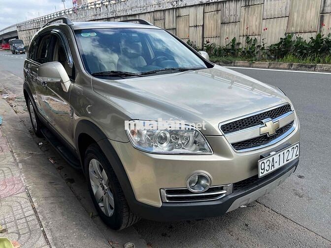 Chevrolet Captiva LT 2009 Số sàn Vàng cát, xe cọp