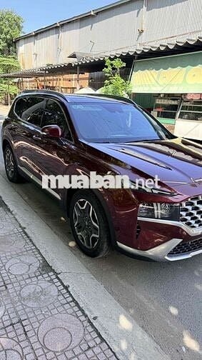 Hyundai Santafe 2023 full máy xăng Đỏ