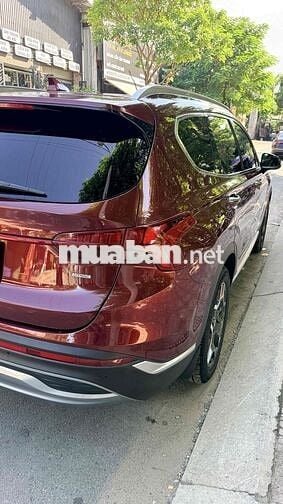 Hyundai Santafe 2023 full máy xăng Đỏ