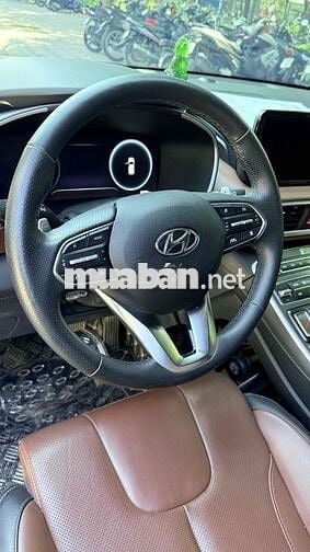 Hyundai Santafe 2023 full máy xăng Đỏ