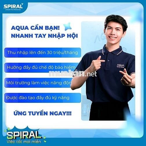 ĐIỆN MÁY AQUA THÁI BÌNH-TUYỂN NV SALE THỊ TRƯỜNG