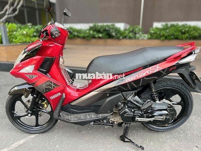 🏍️ YAMAHA NOUVO 6 - ĐỎ ĐEN THỂ THAO - XE ĐẸP MÁY ÊM