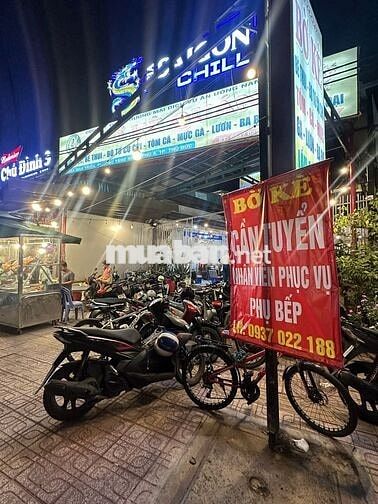Tìm đồng đội phục vụ bàn quán nhậu quận 9