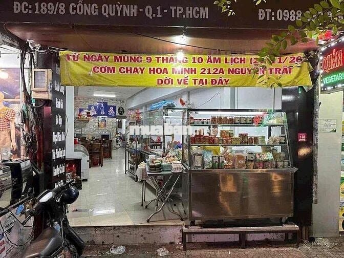 cho thuê nhà quận 1 kinh doanh trệt lầu giá tốt