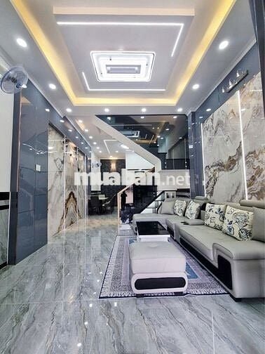 Nhà mới đẹp 4x13m gần chợ Trung tâm. Trần Thị Cờ, Q12