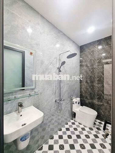 Nhà mới đẹp 4x13m gần chợ Trung tâm. Trần Thị Cờ, Q12