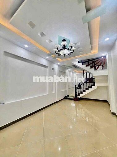 Cho Thuê Nhà Gần Chợ Vườn Lài DT 4x17 1Trệt 1Lầu 2Pn 3Wc Hẻm Ôtô