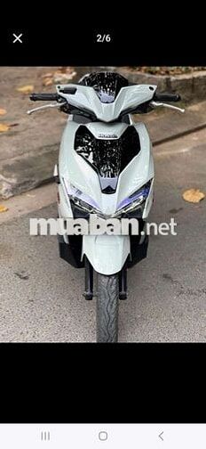 Honda Air Blade 2019 khóa ga xám xi măng
