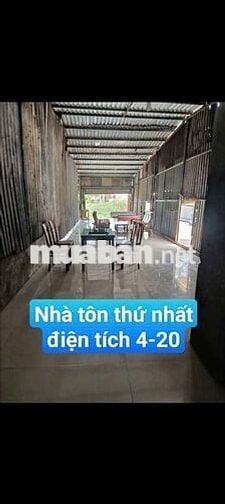 Cho thuê kho 12*20 ( gồm 2 cái Tôn + 1Miếng. Đường Võ Văn Vân Ấp 4