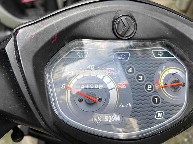 SYM Galaxy 50cc 2022 Đen 14.000 km
