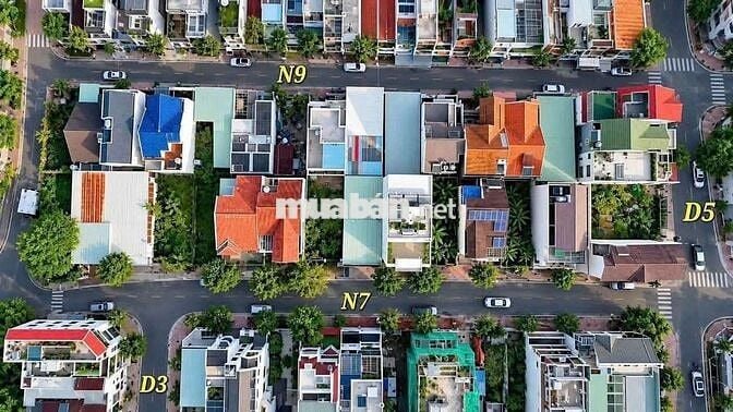 Bán lô đất biệt thự khu dân cư D2D
