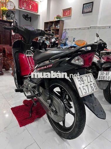 Yamaha Sirius Fi Số sàn Đỏ, Đen