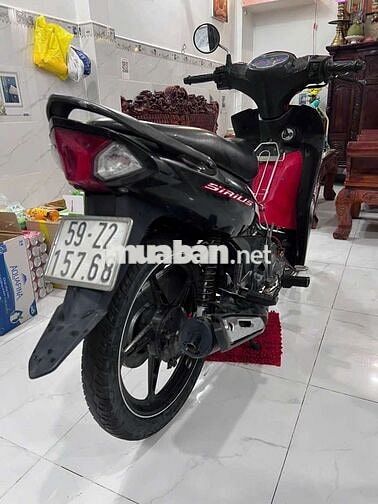 Yamaha Sirius Fi Số sàn Đỏ, Đen
