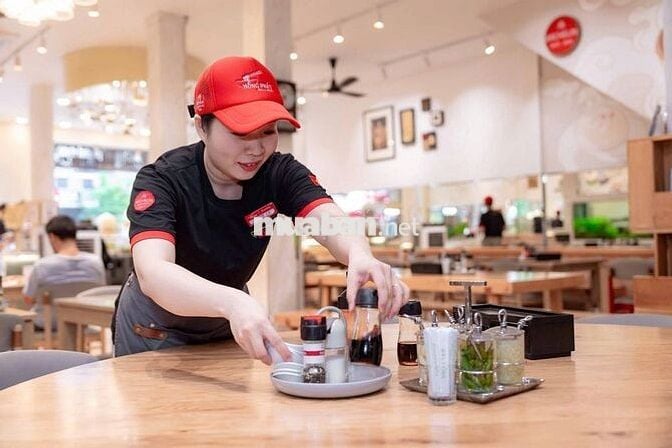 Tuyển dụng Nhân viên Phụ bếp