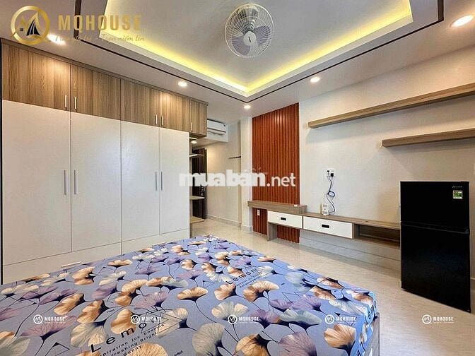 Studio Ban Công Mới Gần Đại Học Văn Hiến - Full Nội Thất