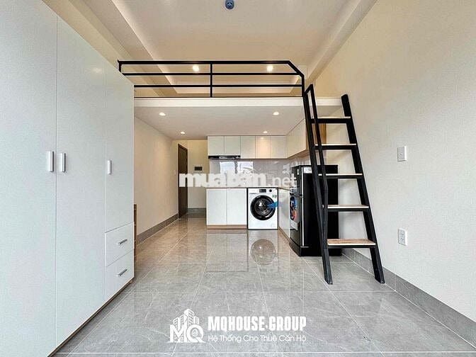 CHDV duplex/studio ban công máy giặt riêng full NT mới 100%📍HIU, VHU