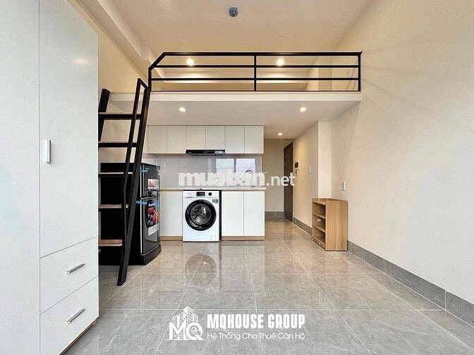 CHDV duplex/studio ban công máy giặt riêng full NT mới 100%📍HIU, VHU