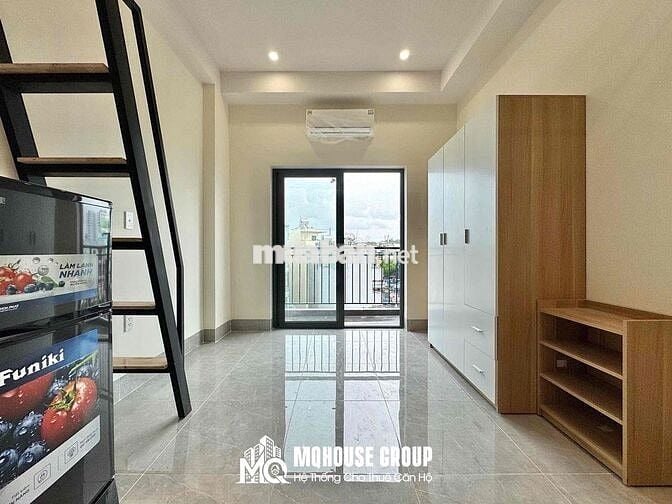 CHDV duplex/studio ban công máy giặt riêng full NT mới 100%📍HIU, VHU