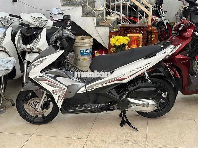 Honda Air Blade 2014 Trắng Bạc Đen.BSTP.Chich chu