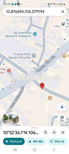 Cho Thuê MT gần ngã 4 20x35m Lê T. Kim + NguyễnVăn Bứa gần trường học