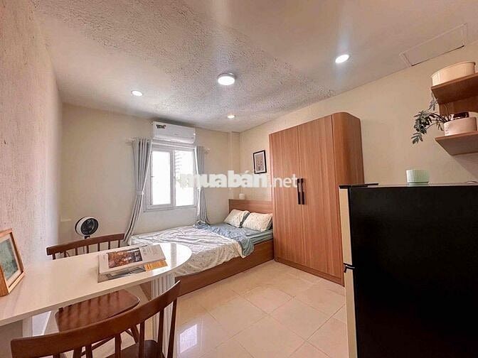 🌹 CĂN HỘ CAO CẤP - FULL NỘI THẤT - 1PN - STUDIO - BAN CÔNG THOÁNG MÁT