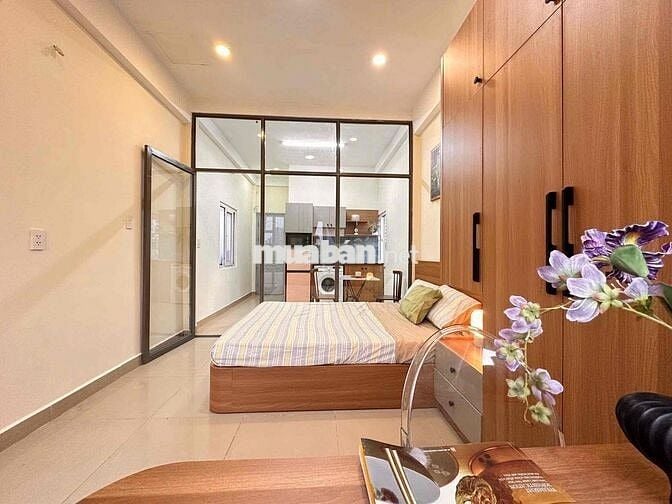 🌹 CĂN HỘ CAO CẤP - FULL NỘI THẤT - 1PN - STUDIO - BAN CÔNG THOÁNG MÁT