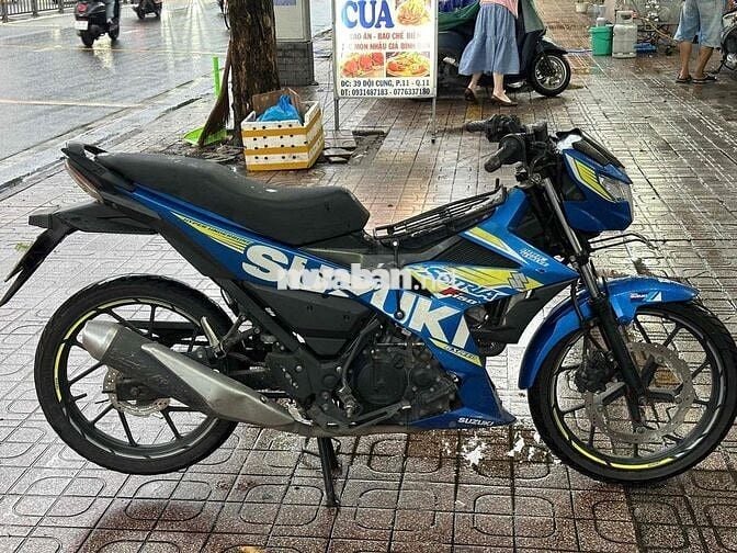 Suzuki Satria 150 Fi 2019 Xanh đen Indo