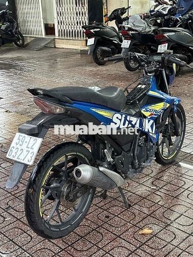 Suzuki Satria 150 Fi 2019 Xanh đen Indo