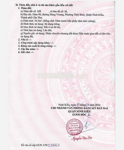 NHÀ LẦU GIÁ RẺ HẺM 90 HÙNG VƯƠNG - P,NINH KIỀU