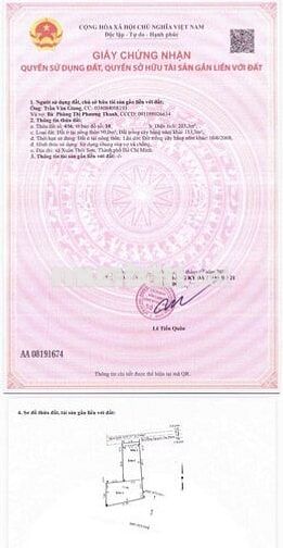 LÔ ĐẤT THỔ CƯ SHR NHỈNH 2 tỷ cho anh chị xây mới