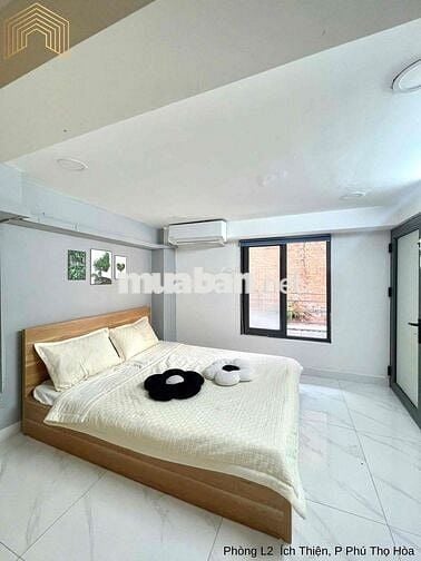 chung cư mini 1 phòng ngủ 1 phòng bếp full nội thất ở Tân Phú