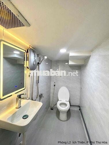 chung cư mini 1 phòng ngủ 1 phòng bếp full nội thất ở Tân Phú