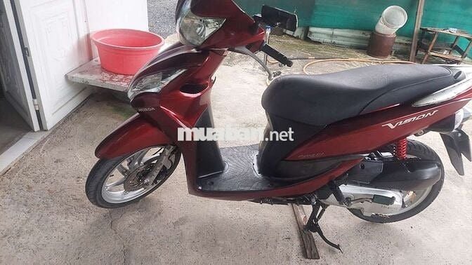 Honda Vision 2014 Cao Cấp màu Đỏ