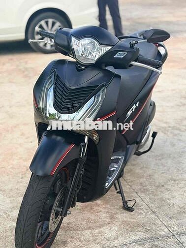 Honda SH 2016 biển43 khoá smekey màu đen nhám đẹp