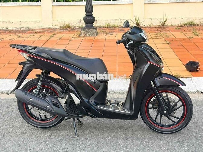 Honda SH 2016 biển43 khoá smekey màu đen nhám đẹp