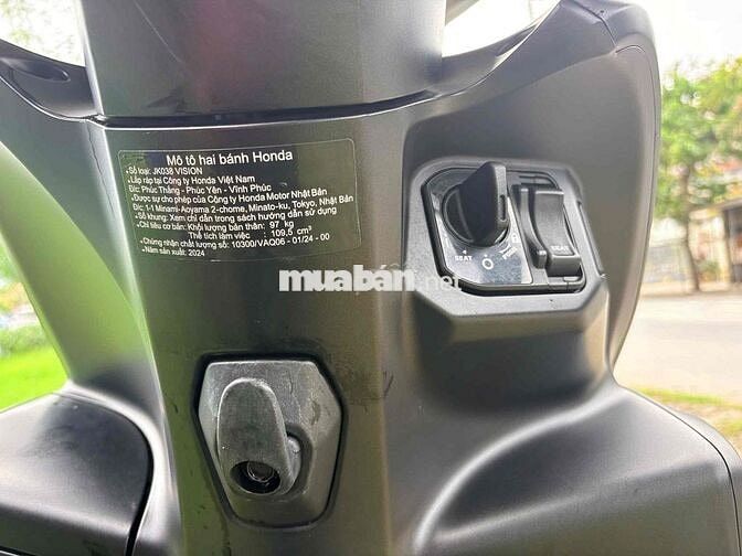 Honda Vision Sport 2024 Đen 4000 km