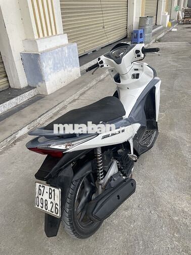 Honda Air Blade Trắng, Xám xi măng đẹp