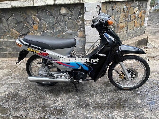 Honda Wave S 110 Đen Bạc Hàn Quốc