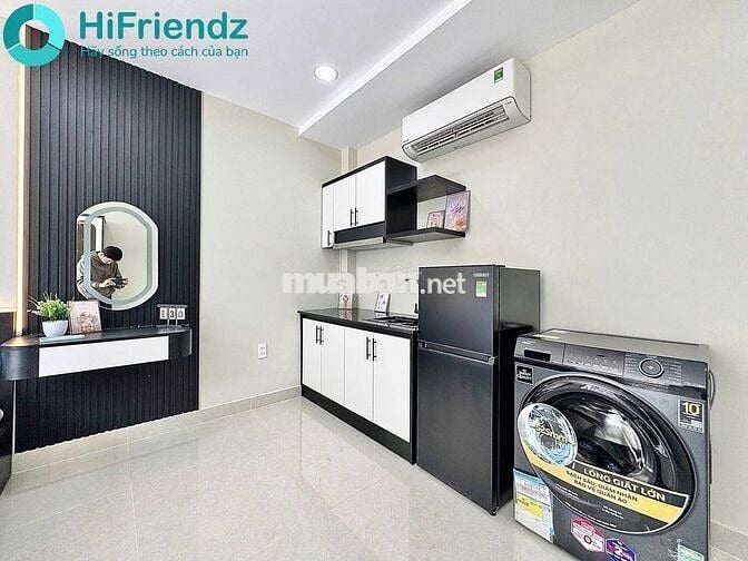 CĂN HỘ LUXURY VIEW KÍNH - MÁY GIẶT RIÊNG NGAY PHAN VĂN HỚN - CVPM 
