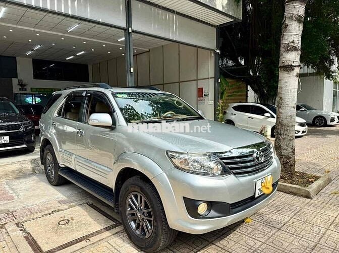 Toyota Fortuner 2012 Bạc Tự động 71.000 km