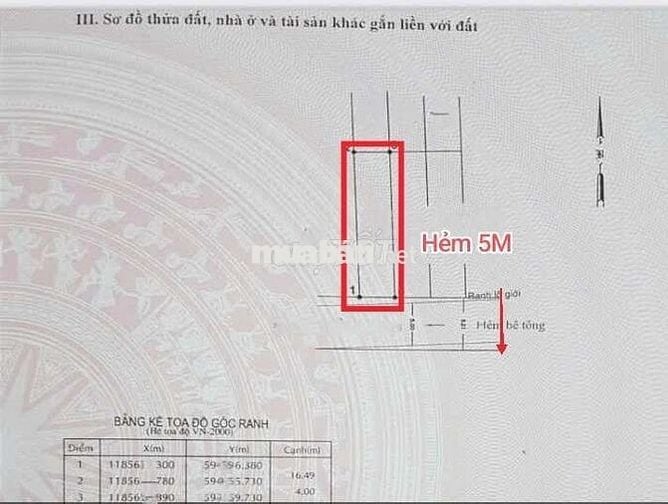 🇻🇳 CHỈ 3,9 TỶ TL 🇻🇳 ĐẤT 4❌17M ⭐ HẺM 5M XE HƠI
⭐ CẠNH LÊ CƠ - VÕ VĂN KIỆT