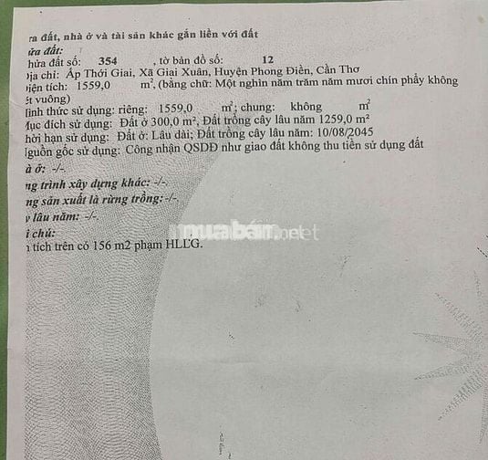 Do nhu cầu phát triển công việc. Gia đình em cần bán đất nền. Dài 40 ×