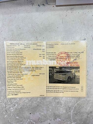 Toyota Fortuner 2017 Trắng Diesel