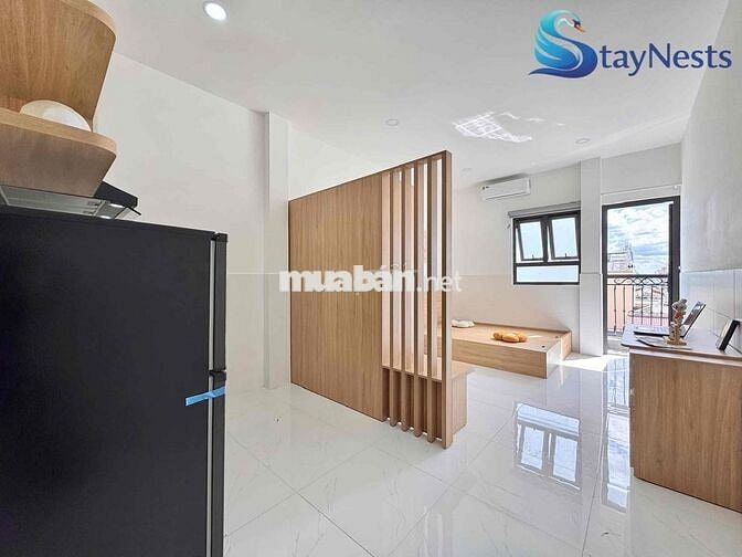 Cho Thuê Căn Studio Ban Công_Cửa Sổ Full Nội Thất Gần Đh Văn Hiến