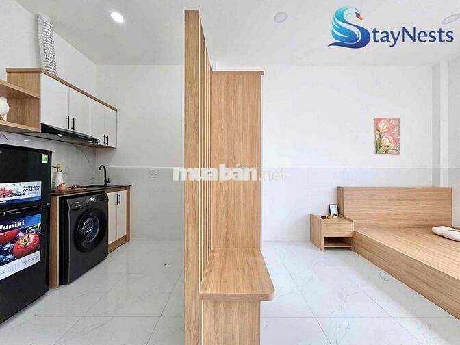 Cho Thuê Căn Studio Ban Công_Cửa Sổ Full Nội Thất Gần Đh Văn Hiến