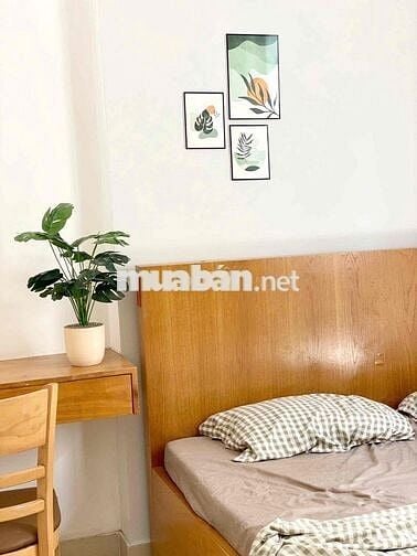 CHO THUÊ CHDV 1 PHÒNG NGỦ TÁCH BẾP FULL NT RỘNG 40m2 GẦN VĂN LANG CS3