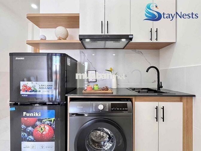 Cho Thuê Căn Studio Ban Công_Cửa Sổ Full Nội Thất Gần Đh Văn Hiến