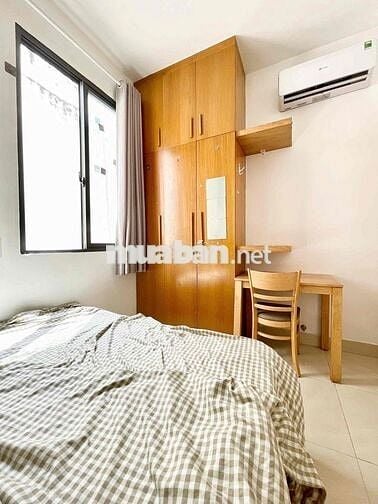 CHO THUÊ CHDV 1 PHÒNG NGỦ TÁCH BẾP FULL NT RỘNG 40m2 GẦN VĂN LANG CS3
