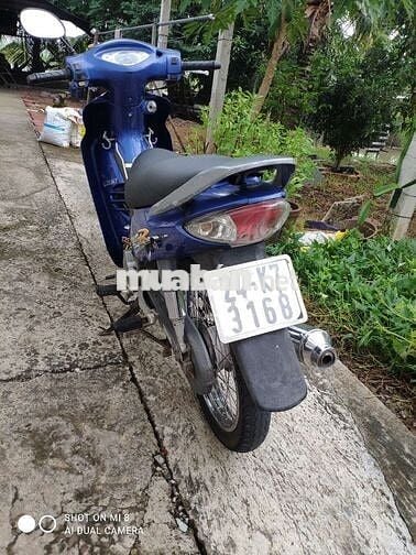 Suzuki Shogun 125 Xanh 4 thì