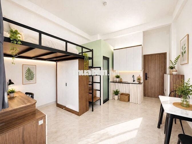 DUPLEX BAN CÔNG full nội thất quận 10 đường Sư Vạn Hạnh gần ĐH HUFLIT